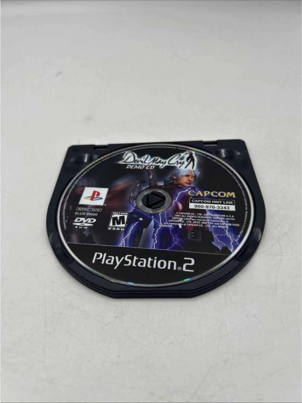 Devil May Cry Demo CD PS2 Promo Disc SLUS-29009 Capcom Tested Disc Only✅